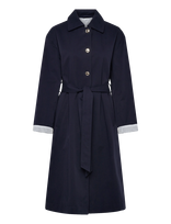 United Colors Of Benetton - Trench Coat - Lietpaltis - Tamsiai mėlyna