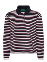 United Colors Of Benetton - L/S Polo Shirt - Marškinėliai ilgomis rankovėmis - Tamsiai mėlyna