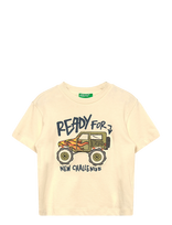United Colors Of Benetton - T-Shirt - Marškinėliai trumpomis rankovėmis - Geltona