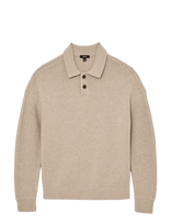 Reiss - Elm - Polo marškinėliai ilgomis rankovėmis - Smėlio