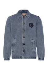Mos Mosh Gallery - Mmgpayton Denim Jacket - Džinsinis švarkas be pamušalo - Mėlyna
