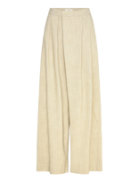 Closed - Zola Pants Light Moss Green - Plačios kelnės - Smėlio
