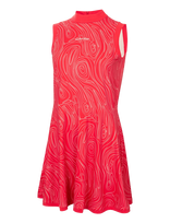 Calvin Klein Golf - Carmen Mock Neck Dress - Sportinė suknelė - Raudona