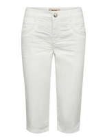 MOS MOSH - Mmnaomi Treasure Pant - Kapri kelnės - Balta