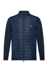 Lyle & Scott Sport - Hybrid Quilted Full Zip Golf Jacket - Sportinė paminkštinta striukė - Tamsiai mėlyna