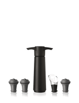 Vacuvin - Wine Saver & Server Set 5 Black Vacuvin® - Butelių atidarytuvai ir vyno kamščiai - Juoda