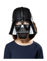 Rubies - Darth Vader Mask Child - Personažų kostiumas - Juoda