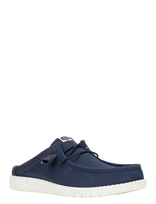 Hey Dude - Wally Slip Stretch Canvas - Įmaunami sportbačiai - Tamsiai mėlyna