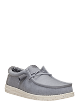 Hey Dude - Wally Stretch Canvas - Louferiai - Pilka