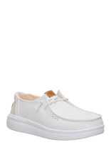 Hey Dude - Wendy Rise Chambray - Suvarstomi batai - Balta