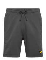 Lyle & Scott Sport - Jacquard Tape Shorts - Sportiniai šortai - Pilka