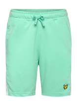 Lyle & Scott Sport - Jacquard Tape Shorts - Sportiniai šortai - Žalia