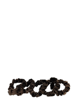 Pipol's Bazaar - Velvet Scrunchy 5 Pcs Brown - Plaukų gumytė - Ruda