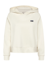 Patagonia - W's Regenerative Organic Certified Cotton Essential Hoody - Sportinis džemperis su gobtuvu - Kreminė spalva