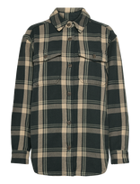Patagonia - W's Fjord Loft Overshirt Jkt - Sportiniai marškinėliai - Žalia