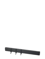 Dorre - Magnetic Strip With 3 Hooks Black 40*4 Cm - Peilių stovas - Juoda
