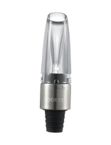 Dorre - Wine Aerator/Wine Stopper 2 In 1 Black - Butelių atidarytuvai ir vyno kamščiai - Nude