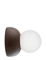 Globen Lighting - Wall Lamp/Ceiling Lamp Torrano 13 Ip44 Brown Stained Oak - Sieninis šviestuvas - Ruda