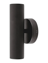 Globen Lighting - Wall Lamp Hubble Up/Down Ip44 Facade Lighting Black - Lauko sieninis šviestuvas - Juoda