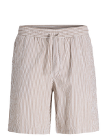 Jack & Jones - Jpstjaiden Milo Seersucker Short Reg - Laisvalaikio šortai - Smėlio