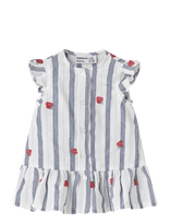 Name It - Nbfjelena Ss Dress - Suknelė trumpomis rankovėmis kūdikiui - Balta