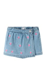 Name It - Nmfdiana Dnm Emb Skort 6202-Iz J - Šortai - Mėlyna
