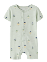 Name It - Nbmjerome Ss Sunsuit - Kombinezonas - Žalia