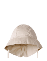 Name It - Nmnzilu Uv Hat W/ Earflaps - Saulės skrybėlė - Kreminė spalva