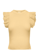 Only Maternity - Olmcesme Lace Tank Top Jrs - Marškinėliai trumpomis rankovėmis - Geltona