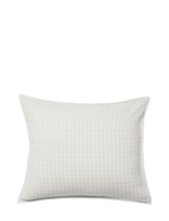 Garbo&Friends - Muslin Pillowcase, 50X60 Cm, Gingham Sky Blue - Pagalvių užvalkalas - Kreminė spalva