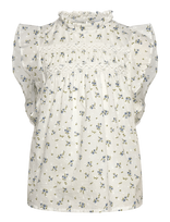 Vero Moda Girl - Vmtrine Sl Lace Top Wvn Girl - Palaidinės ir tunikos - Balta