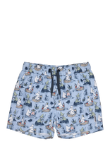 MUMIN - Båtfolk Badshorts - Maudymosi šortai - Mėlyna