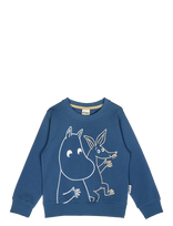 MUMIN - Hej Sniff Colltröja - Megztinis - Mėlyna