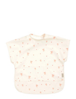 Cam Cam Copenhagen - Short Sleeved Bib - Bows - Seilinukas be rankovių - Kreminė spalva