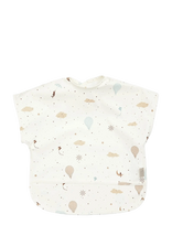 Cam Cam Copenhagen - Short Sleeved Bib - Bows - Seilinukas be rankovių - Kreminė spalva