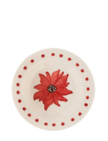 Anna + Nina - Fiorita Dessert Plate - Maža lėkštė - Raudona