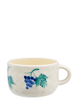 Anna + Nina - Grapevine Cappuccino Mug - Kavos puodelis - Kreminė spalva