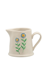 Anna + Nina - Daisy Dew Milk Jug - Pieno ąsotis - Kreminė spalva