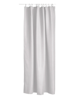 Zone Denmark - Badeforhæng Lux 180X200 Soft Grey - Dušo užuolaidos - Pilka