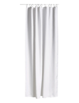 Zone Denmark - Badeforhæng Lux 180X220 White - Dušo užuolaidos - Balta