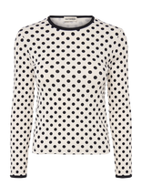 Marimekko - Lipua Pallo - Megztinis - Balta