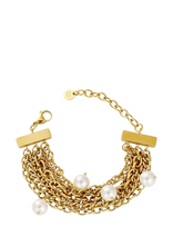 Bud To Rose - Paris Pearl Bracelet Gold - Apyrankė - Aukso