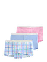 Lindex - 3-Pack Boxer Briefs - Apatinės kelnaitės - Mėlyna