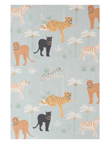 Majvillan - Wallpaper Black Panther - Sienų dekoras - Mėlyna