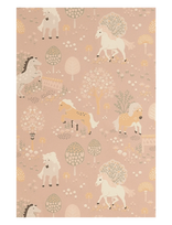 Majvillan - Wallpaper My Sweet Pony - Sienų dekoras - Rožinė