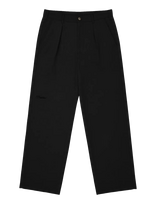 Prohibited - Soho Pleated Pants Black - Laisvalaiko marškiniai - Juoda