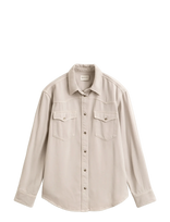 Gant - Rel Denim Twill Ranger Shirt - Džinsiniai marškiniai - Smėlio