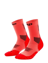 CEP - Core Run Socks, Mid Cut, 5.0 - Sportinės kojinės - Koralinė spalva