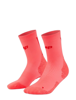 CEP - Core Run Ultralight Socks, Mid Cut, 4.0 - Sportinės kojinės - Koralinė spalva