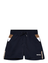 BOSS - Swim Shorts - Maudymosi šortai - Tamsiai mėlyna